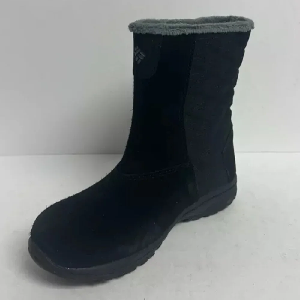 Columbia Womens Ice Maiden Slip II Boot Black Size 5 M